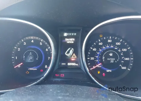 2013 Hyundai Santa Fe Limited from USA, damaged, VIN KM8SRDHFXDU022922